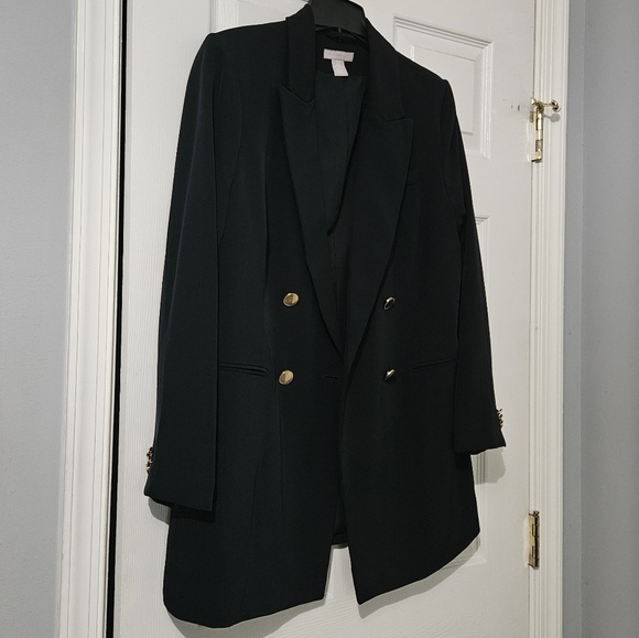 Women's H&M Oversized Double-Breasted Blazer - Medium - Picture 6 of 9